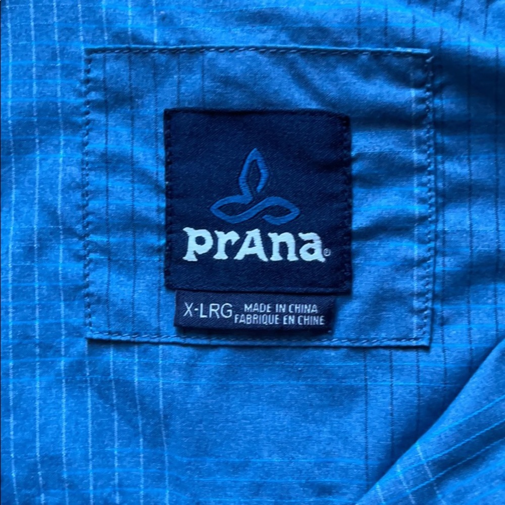 Prana flannel shirt men’s size xlarge